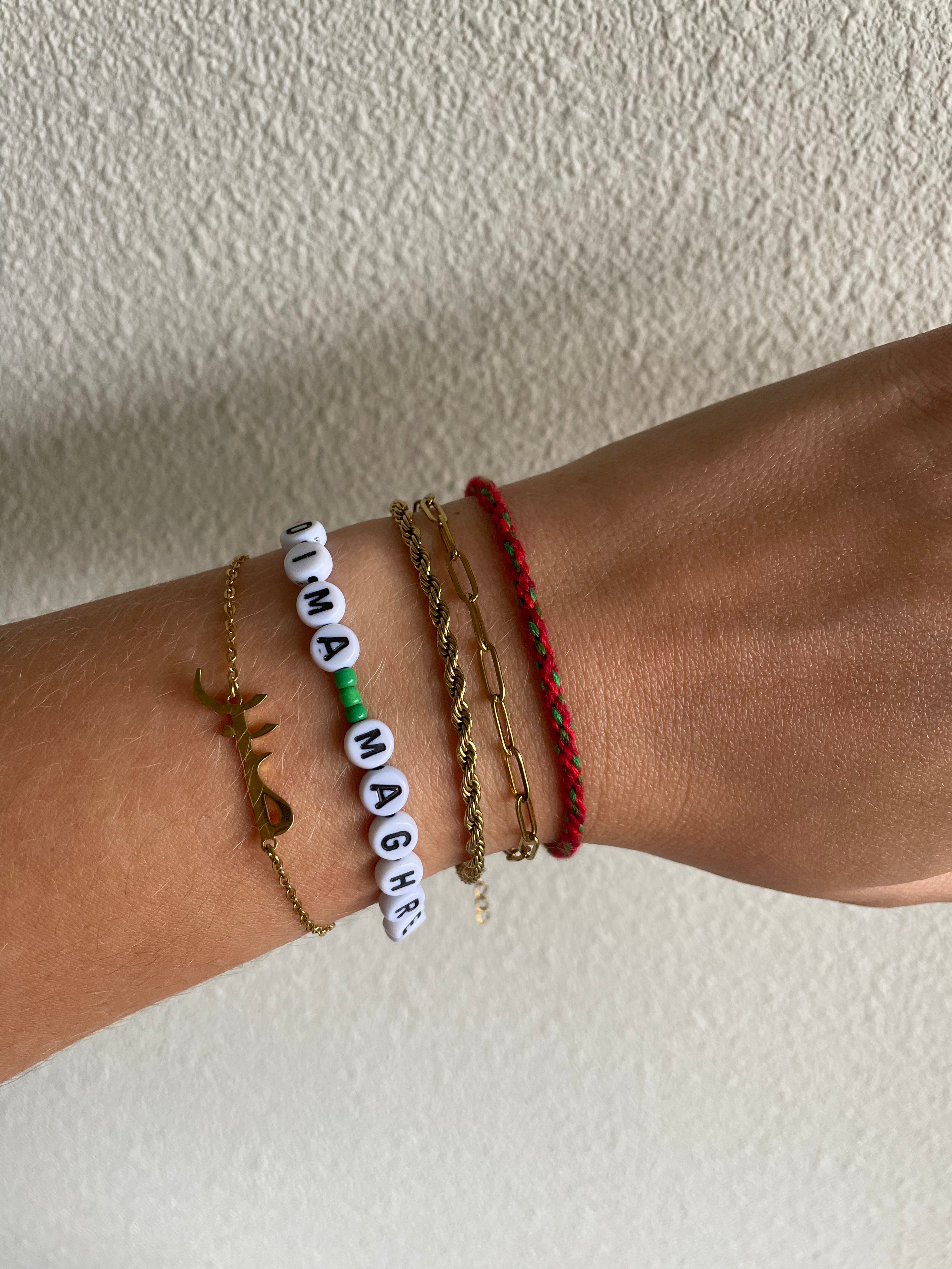 Marokko Gevlochten Armband